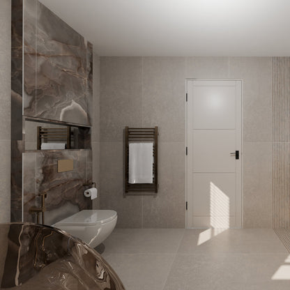 Reve Choco Onyx Effect Polished Porcelain 600x1200 Tile