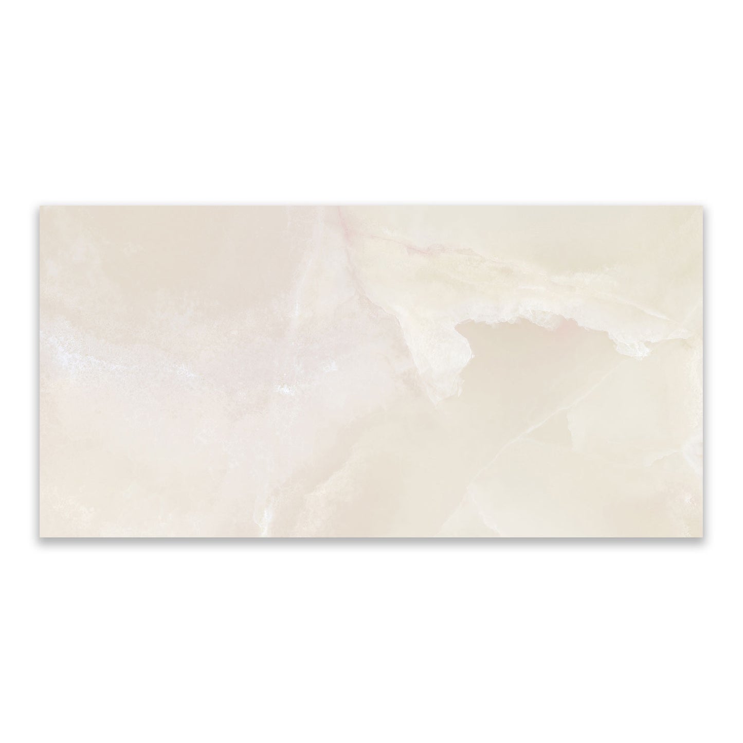 Onyce Cream Silk Matt Finish Porcelain Tile (Sample)