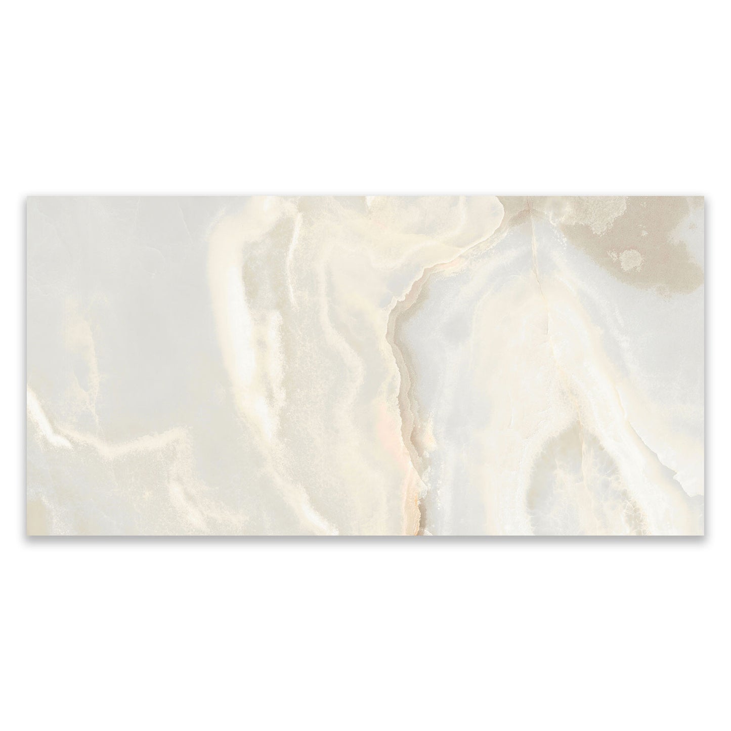 Reve Perla Polished Porcelain 600x1200 Tile (Sample)