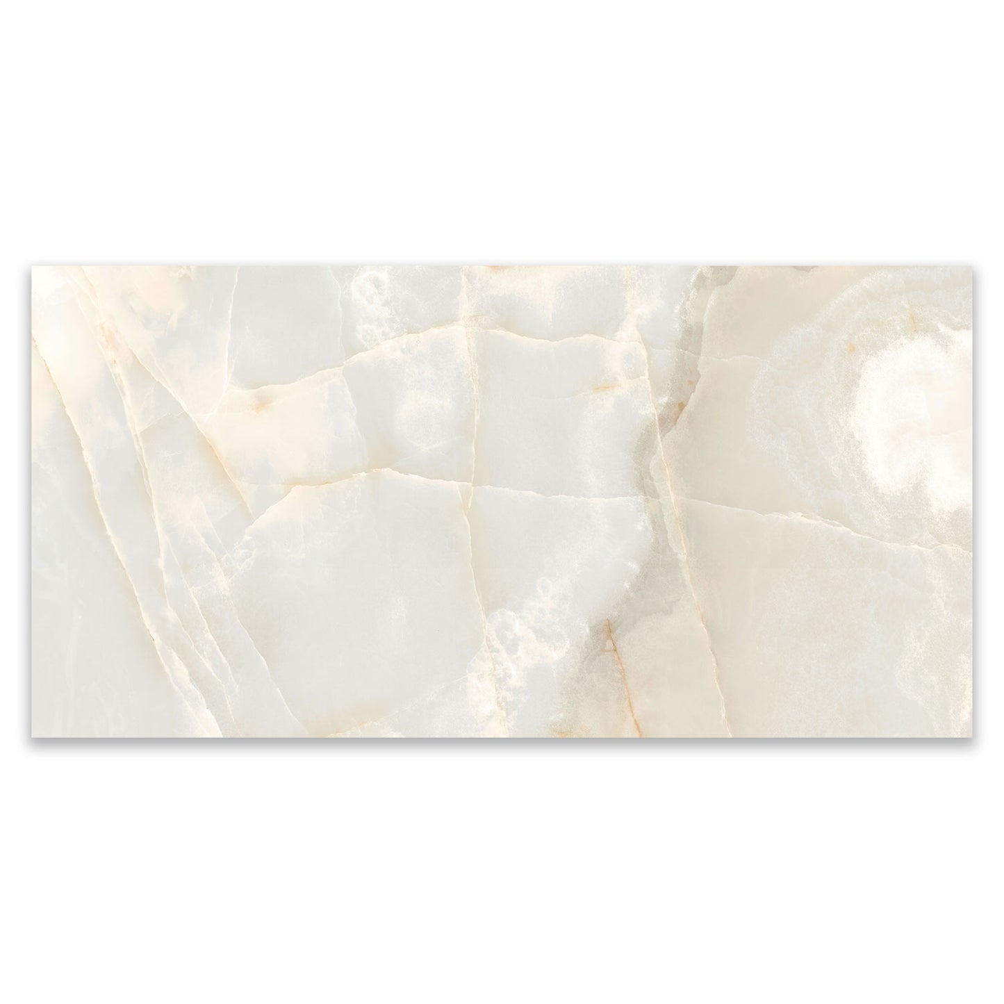 Reve Perla Polished Porcelain 600x1200 Tile (Sample)