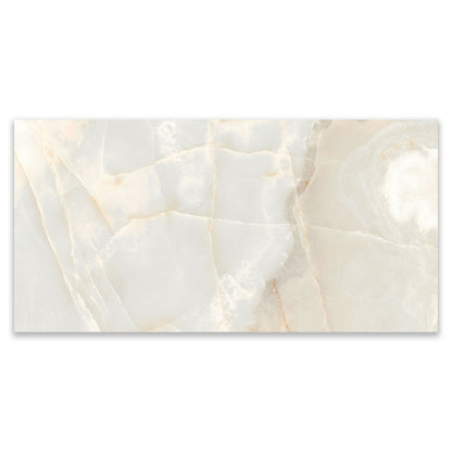 Reve Perla Polished Porcelain 600x1200 Tile (Sample)