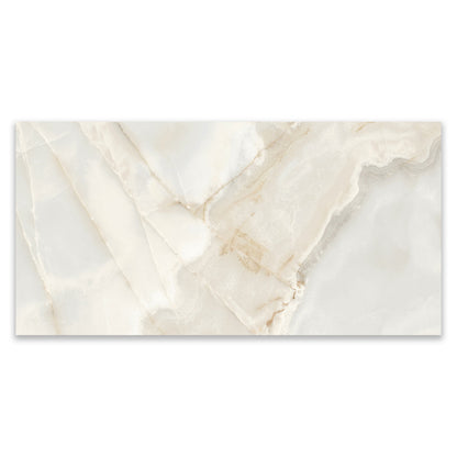 Reve Perla Polished Porcelain 600x1200 Tile (Sample)