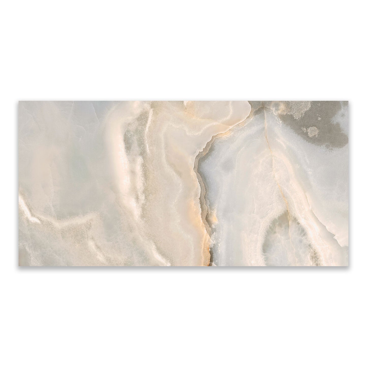 Reve Noisette Polished Porcelain 600x1200 Tile (Sample)