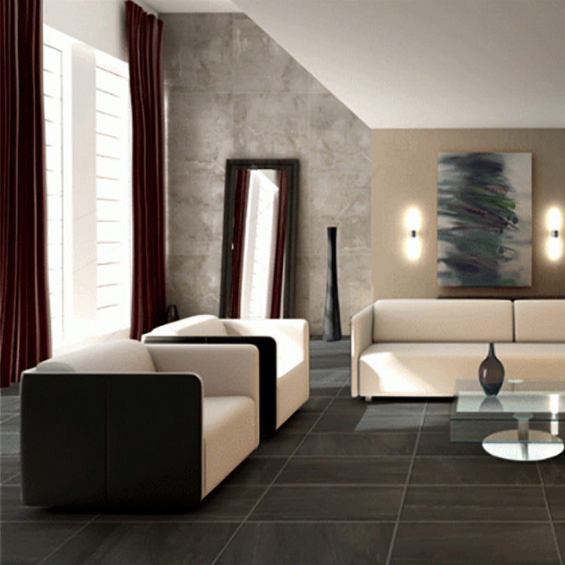 Rhodos Softstone Anthracite Tile (Sample)