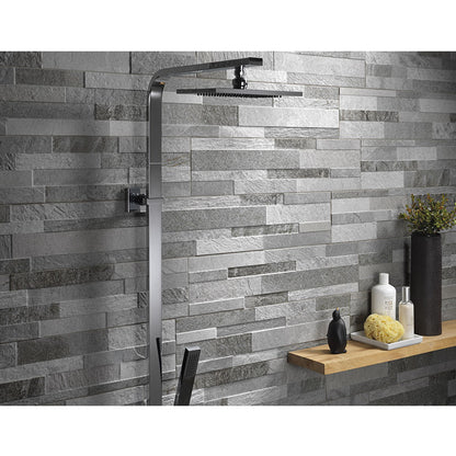 Cubics Grey Wall & Floor Tile (Sample)