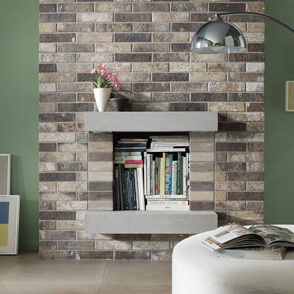 London Brown Brick Tile