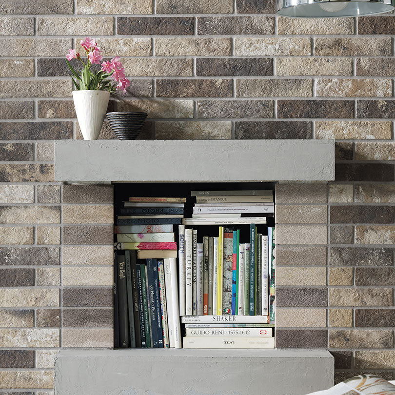 London Brown Brick Tile