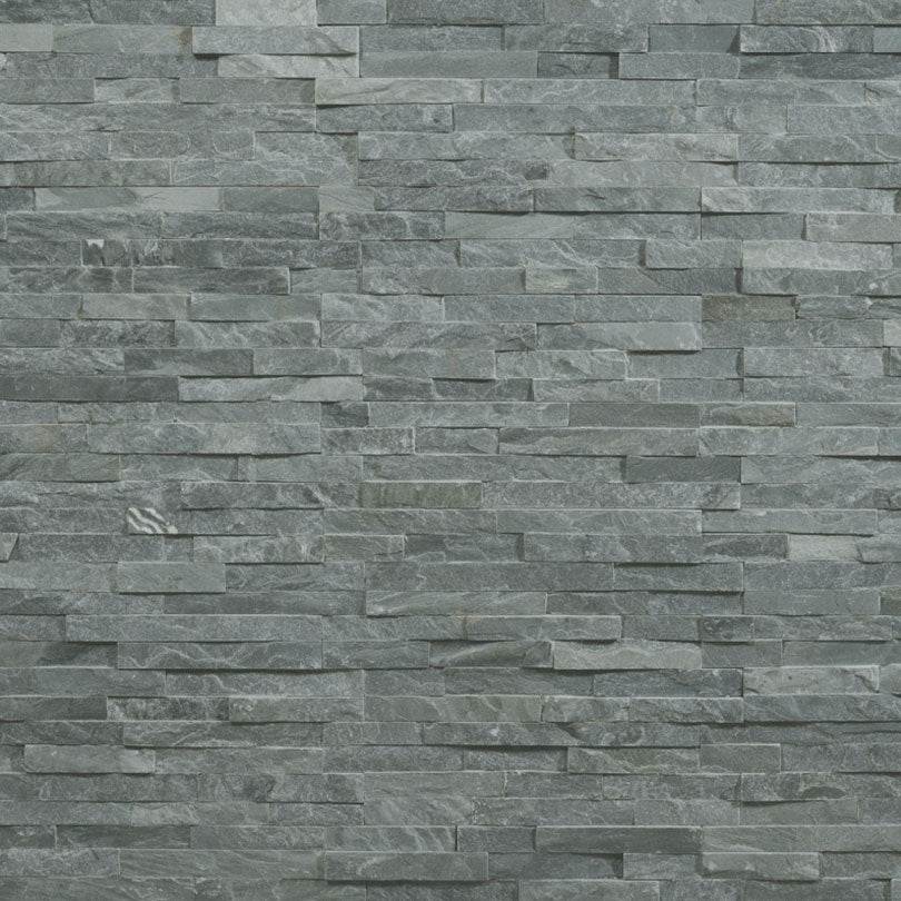 Rotia Grey Brick Split Face Mosaic Tile