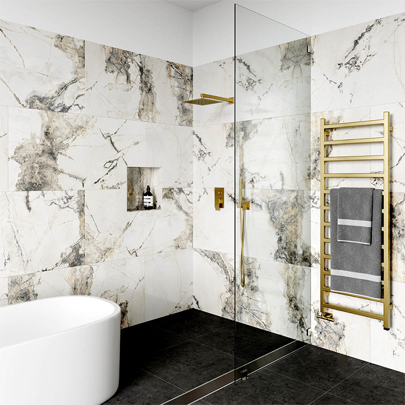 Royal Invisible Marble Effect Polished Porcelain Tile