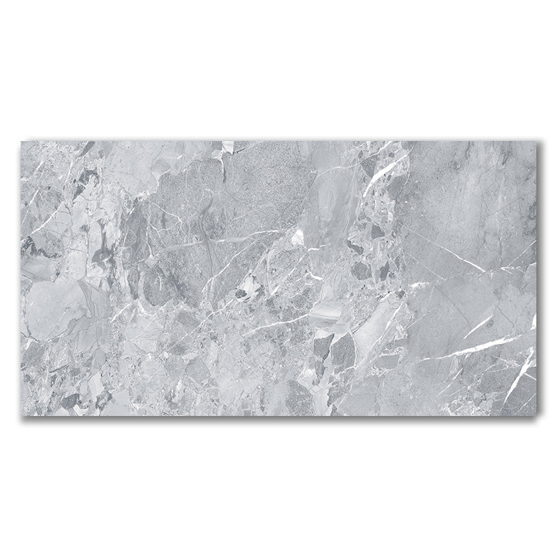 Royal Geo Pebble Grey Polished Porcelain Tile