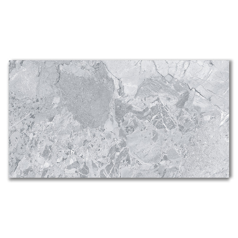 Royal Geo Pebble Grey Polished Porcelain Tile