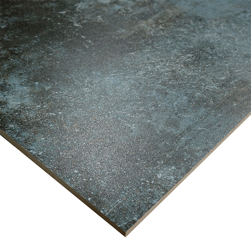 Scintillante Orion Metallic Blue Sugar Effect Porcelain Tile (Sample)