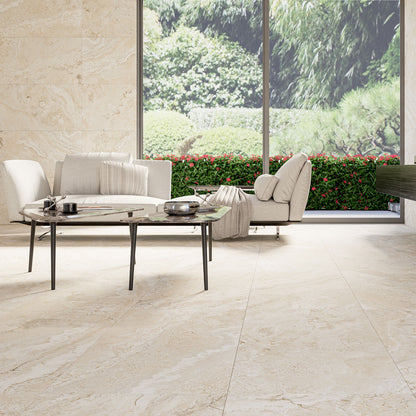 Siena Crema Stone Look Porcelain Wall & Floor Tile