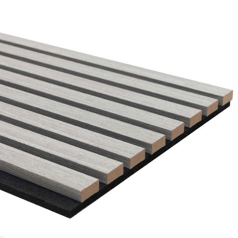 Silver Oak Ash Acoustic Akupanel Slat Wood Wall Panel