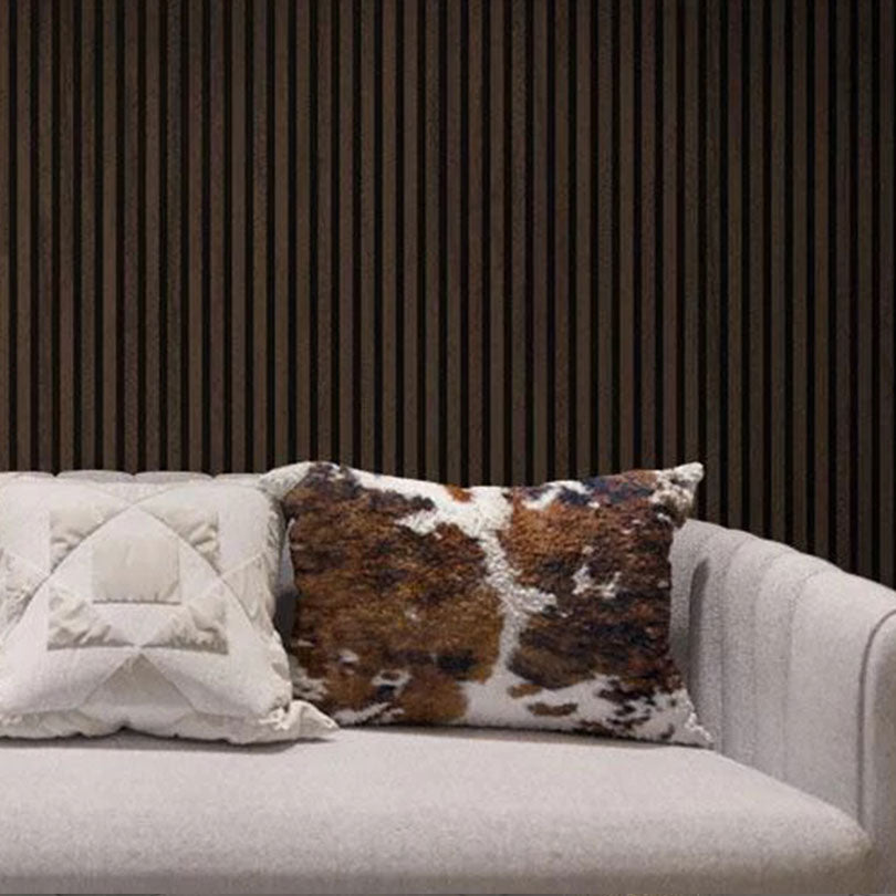 Smoked Oak Acoustic Akupanel Slat Wood Wall Panel