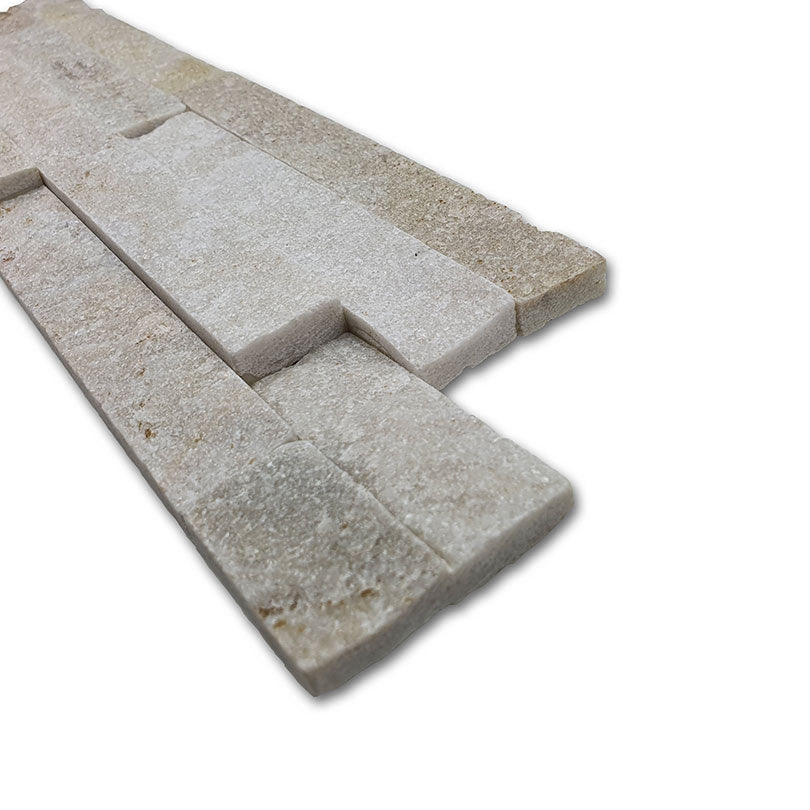 Quartzite Elegant Cream Split Face Tile | Tilezone