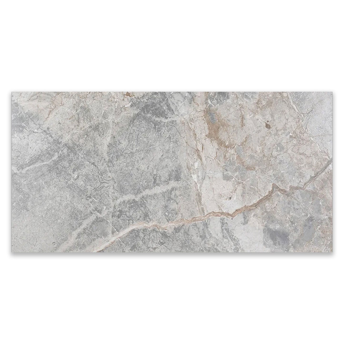 Marble-patterned tile on a white background