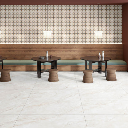 Veino Bone Stone Effect Matt Porcelain Tile