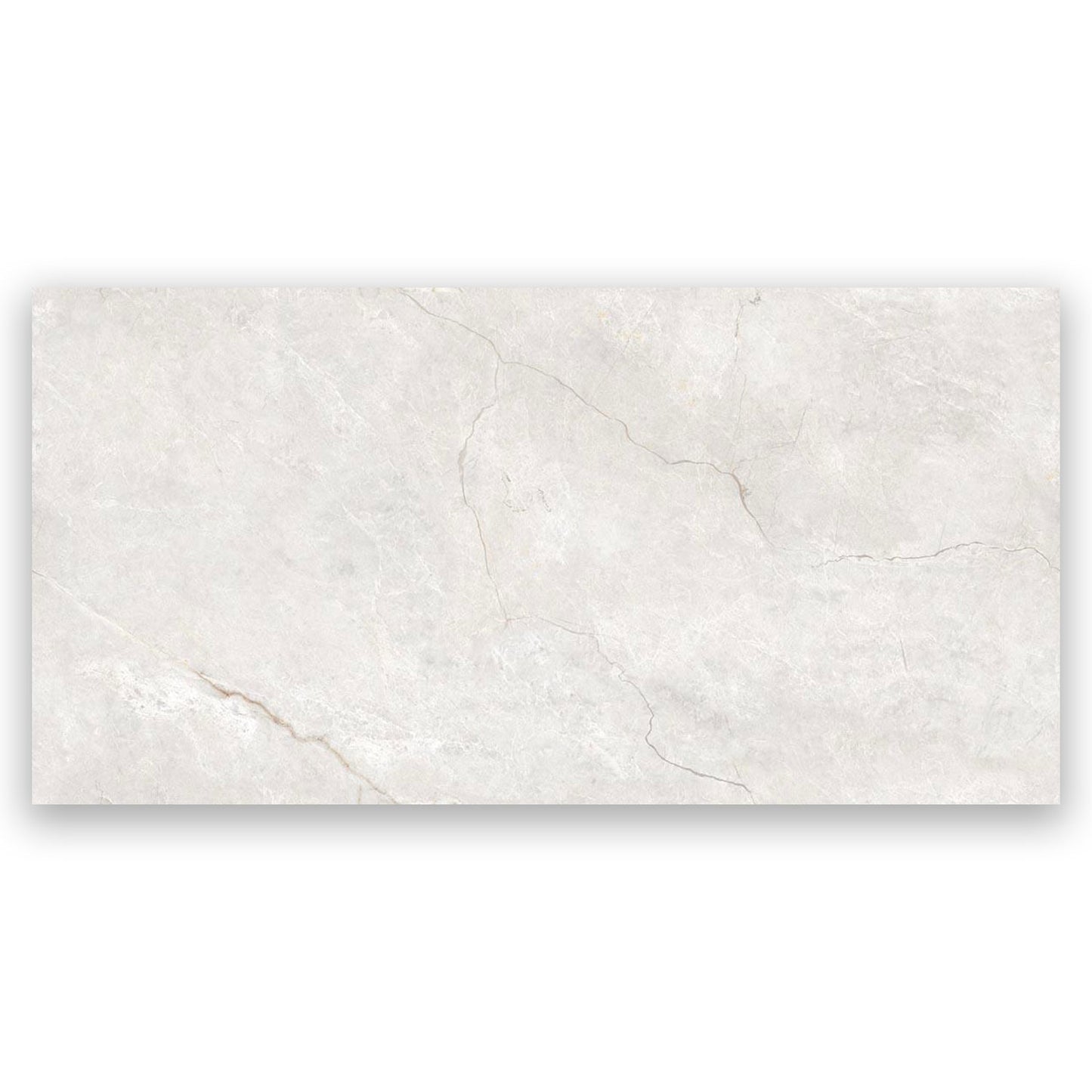 Venitian Bianco Polished Porcelain Marble Stone Effect Tile