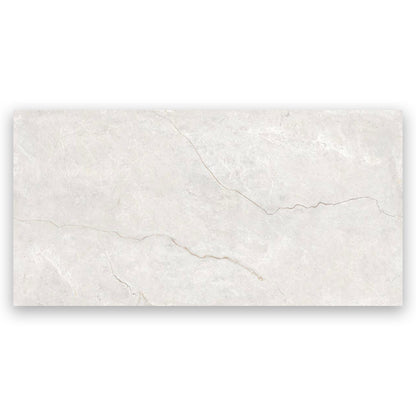 Venitian Bianco Polished Porcelain Marble Stone Effect Tile