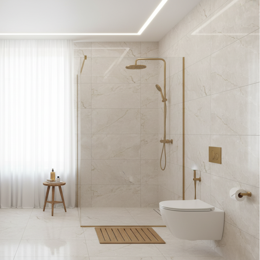 Venitian Ice Polished Porcelain Marble Onyx Effect Tile