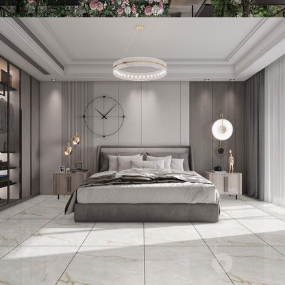 Venitian Ice Polished Porcelain Marble Onyx Effect Tile