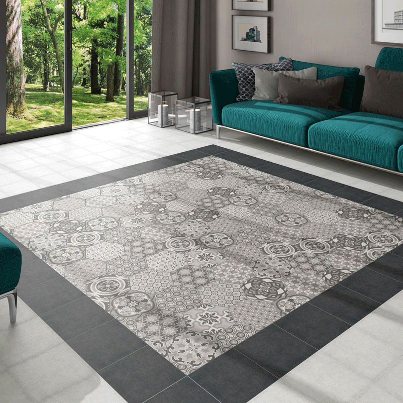 Vintage Mix Hex Tile – TileZone