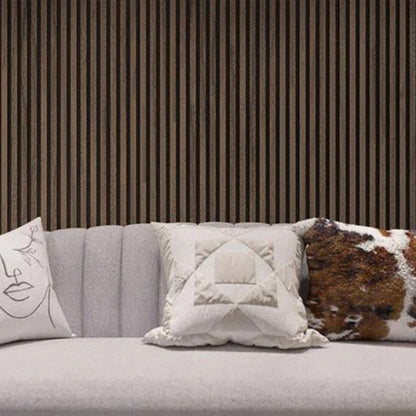 Walnut Acoustic Akupanel Slat Wood Wall Panel