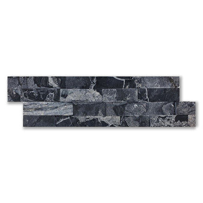 Zeus Nero Split Face Mosaic Tile