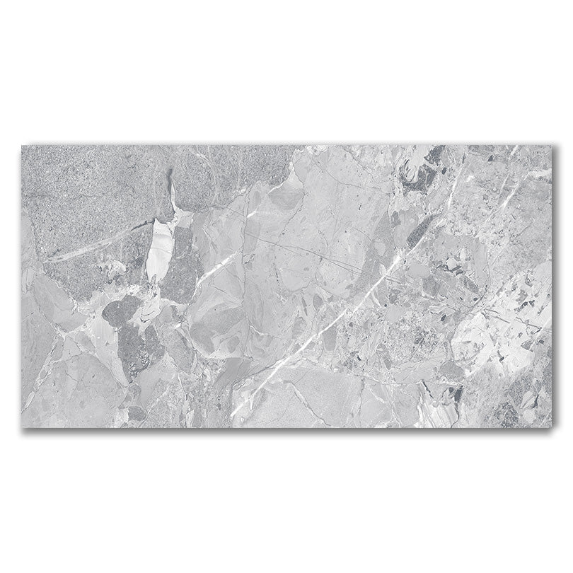 Geo Pebble Grey Polished Porcelain Wall And Floor Tiles