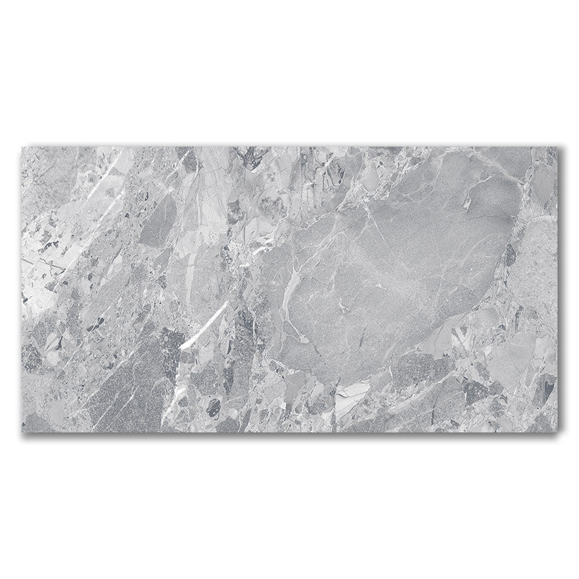 Geo Pebble Grey Polished Porcelain Wall And Floor Tiles