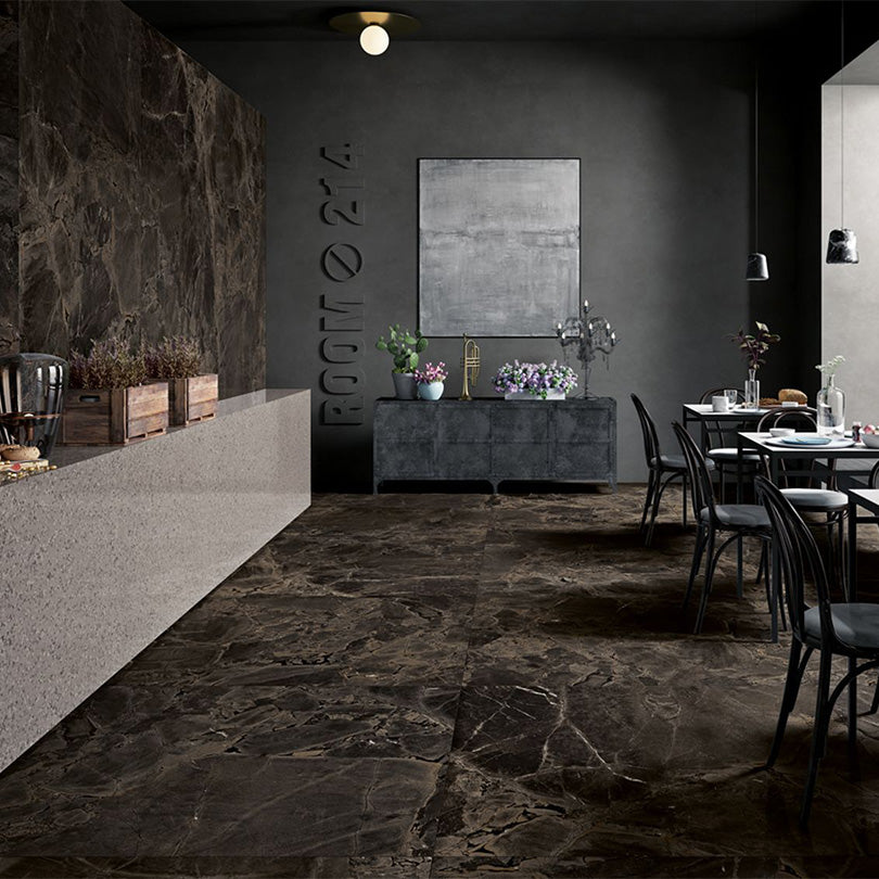 Infinity Brazil Marble Effect Polished Porcelain Tile