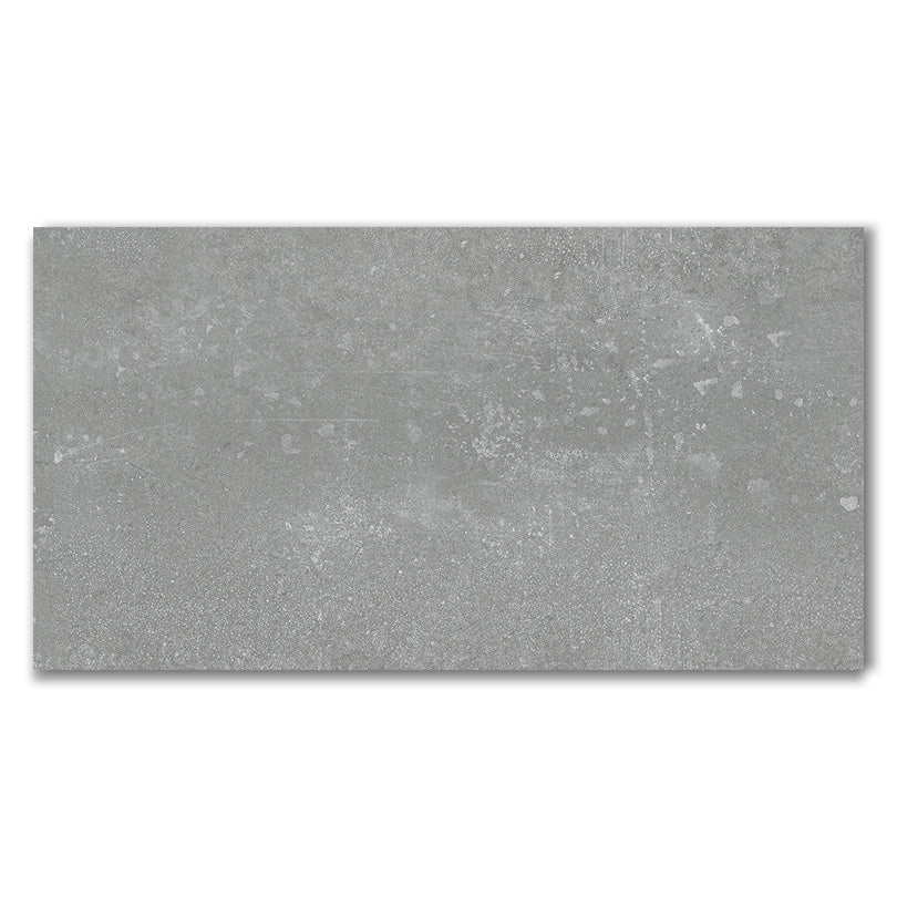 Ornate Autumn Grey Matt Porcelain Wall And Floor Tile (Sample)