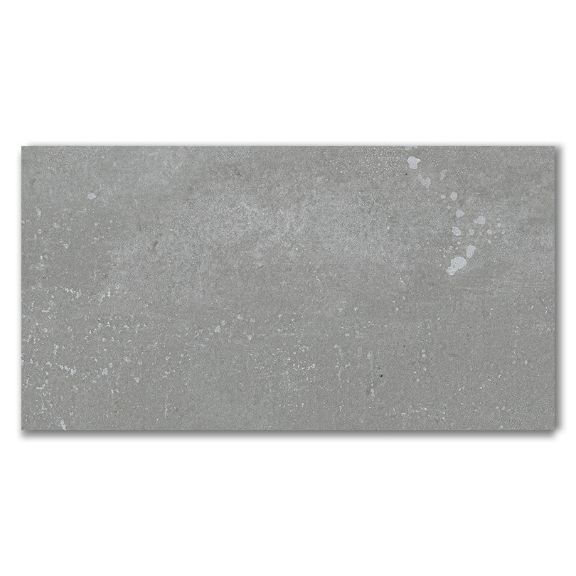 Ornate Autumn Grey Matt Porcelain Wall And Floor Tile (Sample)