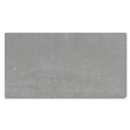 Ornate Autumn Grey Matt Porcelain Wall And Floor Tile (Sample)
