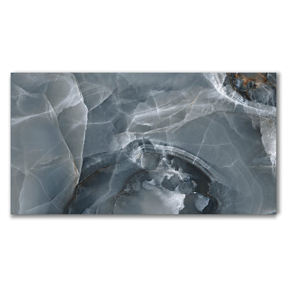Prestige Blue Onyx Effect Polished Porcelain Tile (Sample)