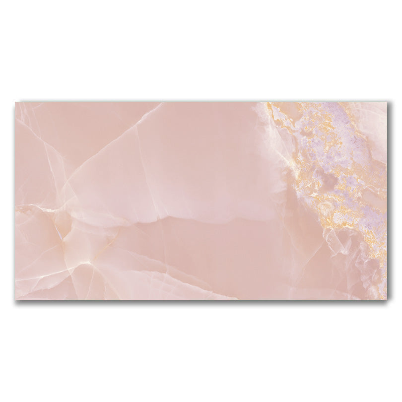 Prestige Rose Pink Onyx Effect Polished Porcelain Tile
