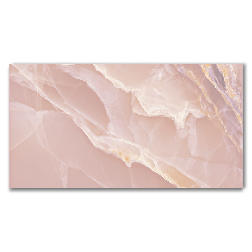 Prestige Rose Pink Onyx Effect Polished Porcelain Tile