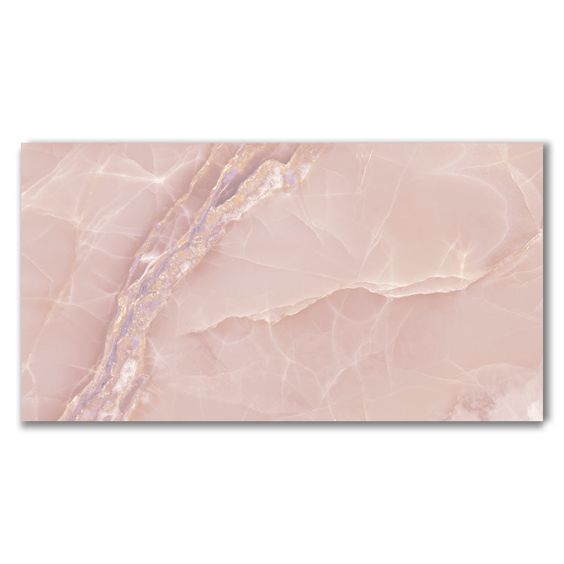 Prestige Rose Pink Onyx Effect Polished Porcelain Tile