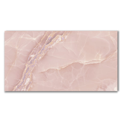 Prestige Rose Pink Onyx Effect Polished Porcelain Tile