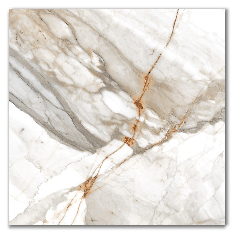 Royal Carrara Gold Polished Porcelain Marble Effect Tile