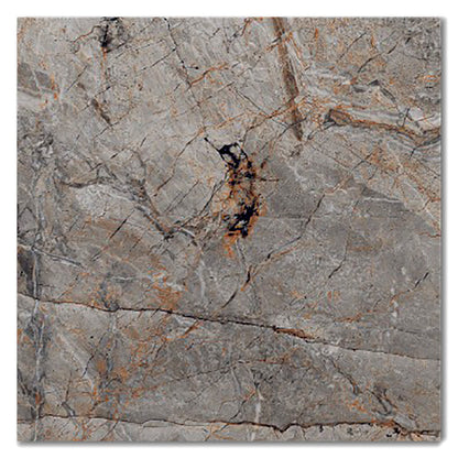 Royal Piedra Grey Polished Porcelain Tile