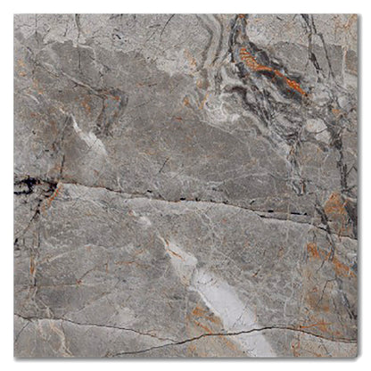 Royal Piedra Grey Polished Porcelain Tile