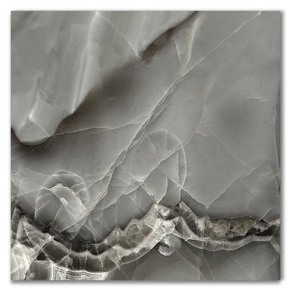 Selene Dark Polished Porcelain Marble Effect Tiles (Sample)