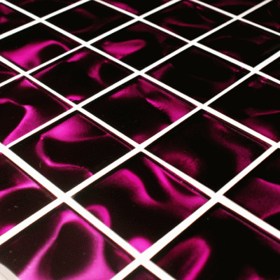 Cosmic Pink Mosaic