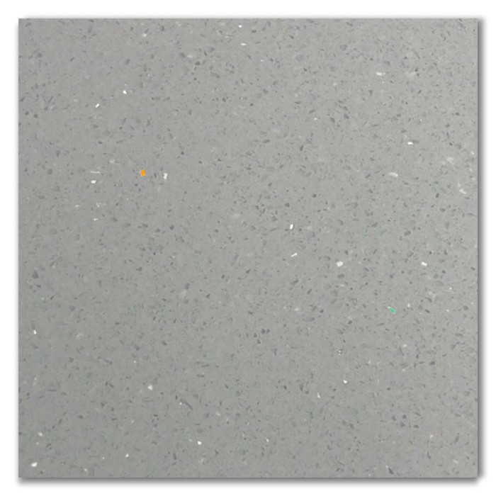 Light Grey Quartz Stardust Premium, Quartz Floor Tiles Grey